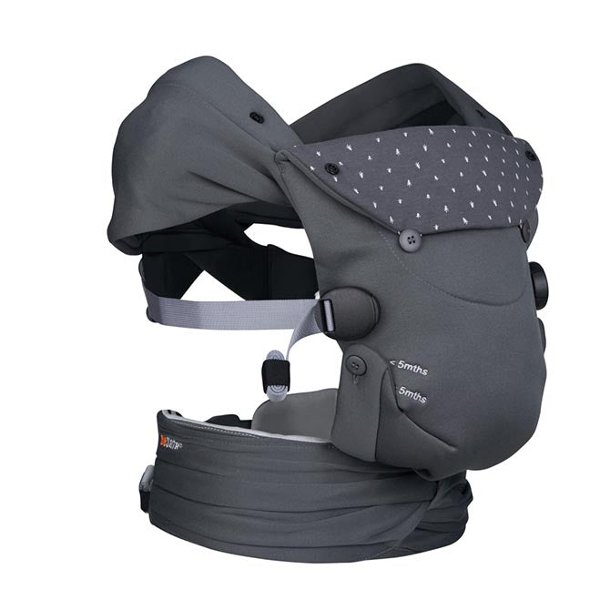 BeSafe Portabebé Newborn Haven - Anthracite Forest