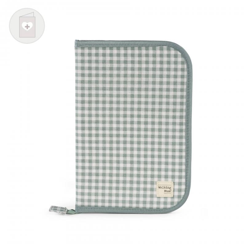 Walking Mum Livro de Nascimento I Love Vichy - Verde
