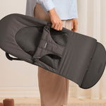 BabyBjorn Espreguiçadeira Balance Soft Woven/Jersey/Mesh - Gris Oscuro