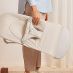 BabyBjorn Espreguiçadeira Balance Soft Woven/Jersey/Mesh - Beige Claro