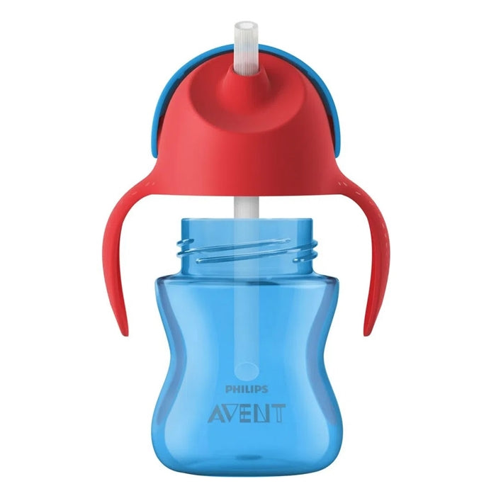 Philips Avent Magic Cup 200 ml. Palha com Asas - 9m+ Azul e Vermelho
