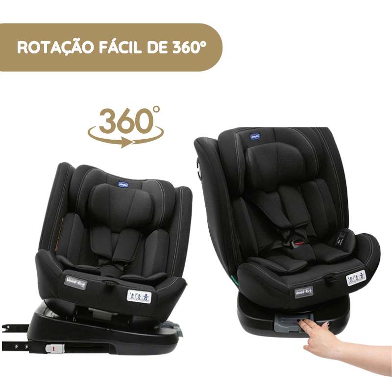 Chicco Cadeira Auto Unico Evo i-Size - Black
