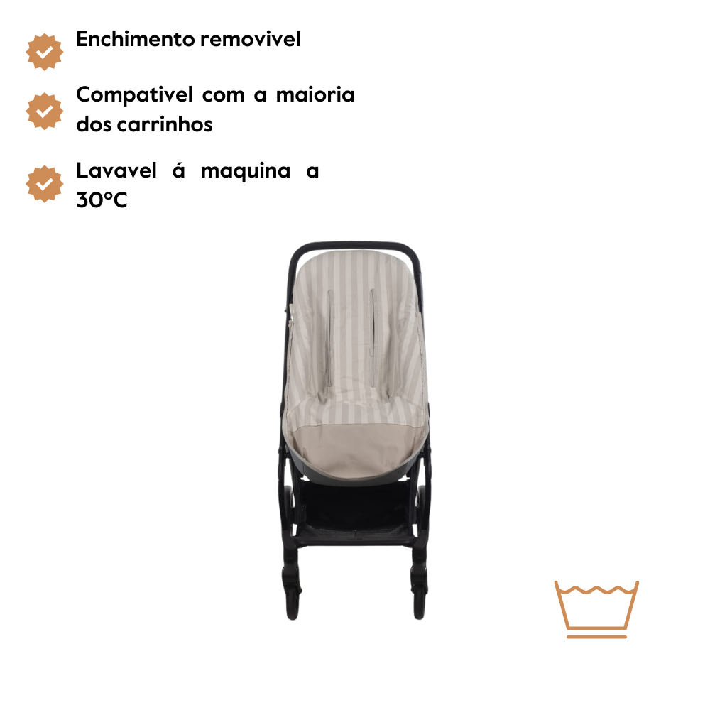 Walking Mum Footmuff Sintra Beige