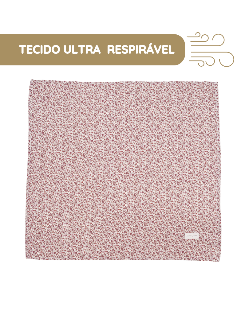Pasito a Pasito Pack 2 Musselinas 70x70 cm Cherry Flor