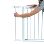 Safety 1st Extensão p/ Barreira de Segurança Flat Step, Auto Close & Easy Close 7cm - White