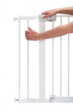 Safety 1st Extensão p/ Barreira de Segurança Flat Step, Auto Close & Easy Close 14cm - White