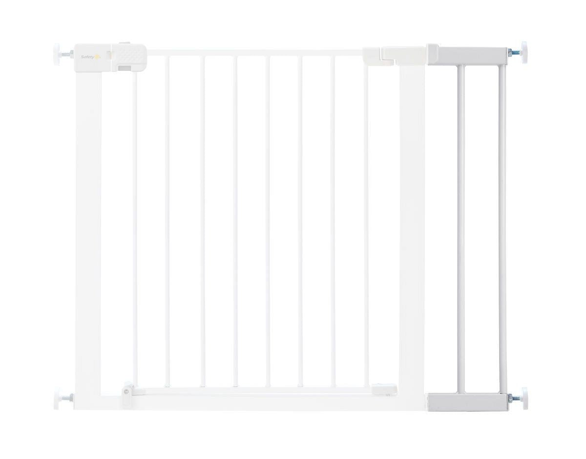 Safety 1st Extensão p/ Barreira de Segurança Flat Step, Auto Close & Easy Close 14cm - White