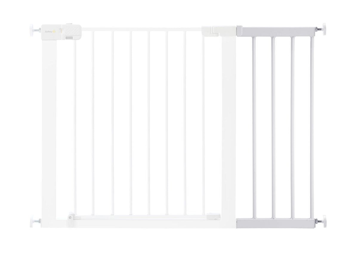 Safety 1st Extensão p/ Barreira de Segurança Flat Step, Auto Close & Easy Close 28cm - White