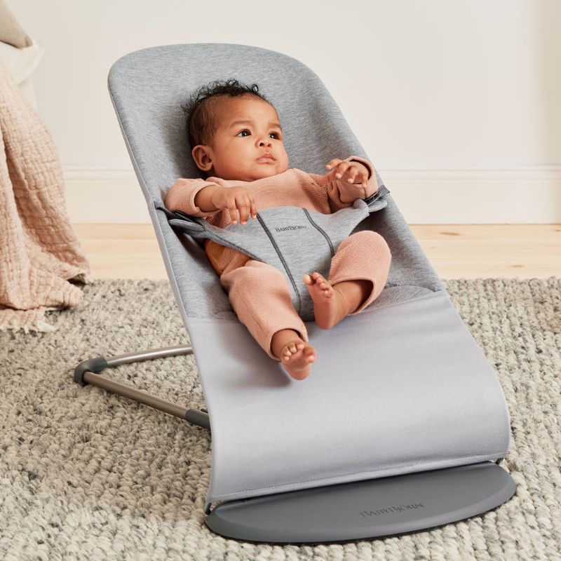 BabyBjorn Espreguiçadeira Bliss 3D Jersey - Light Gris