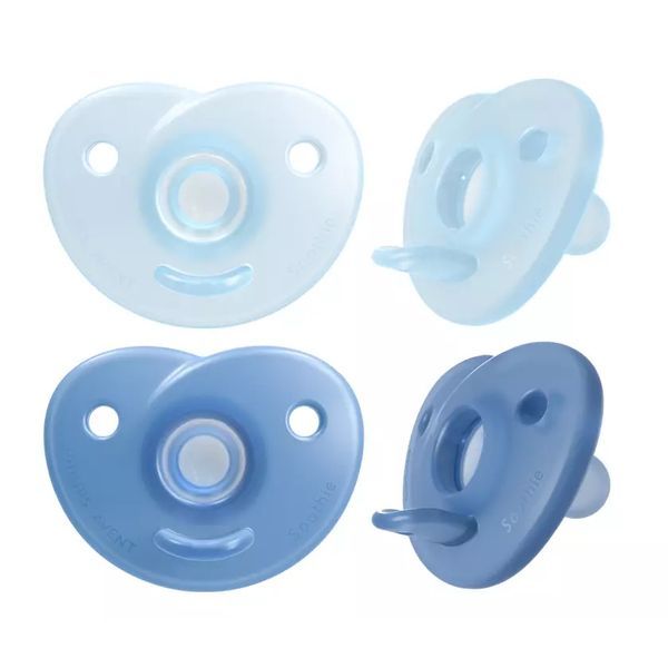 Philips Avent - 2 Chupetas - Soothie 0-6 - Menino