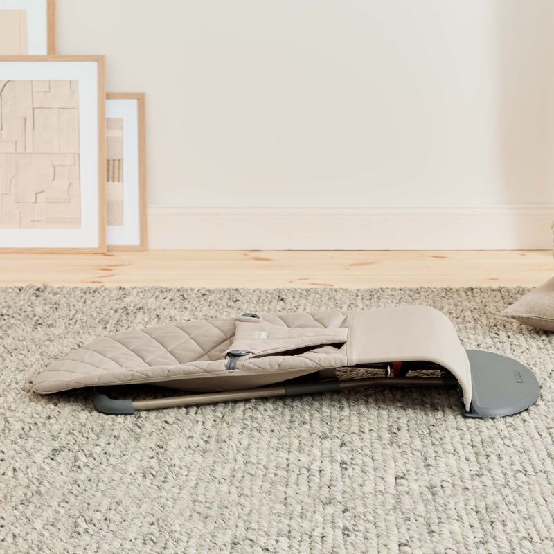 BabyBjorn Espreguiçadeira Bliss Woven Classic - Gris Arena