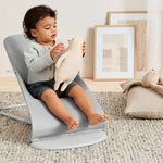 BabyBjorn Espreguiçadeira Bliss Woven Pétala - Gris Claro