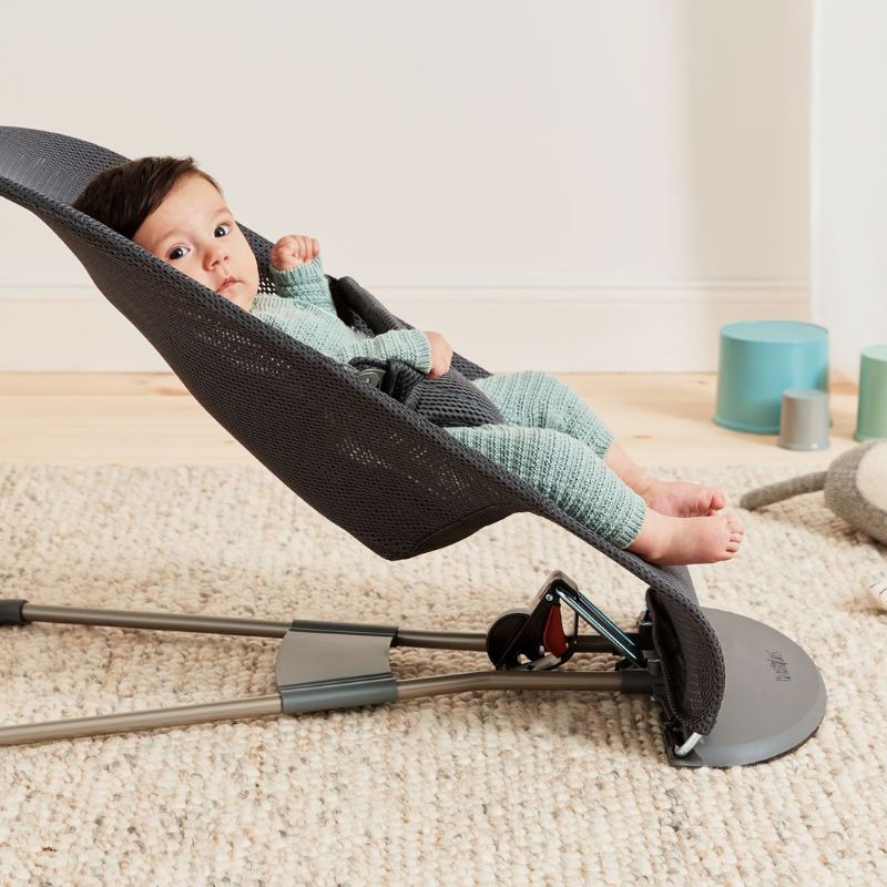 BabyBjorn Espreguiçadeira Bliss Mesh - Antracita