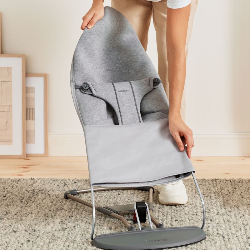 BabyBjorn Espreguiçadeira Bliss 3D Jersey - Light Gris