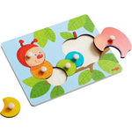 Haba - Puzzle de Captura de Lagartas Coloridas