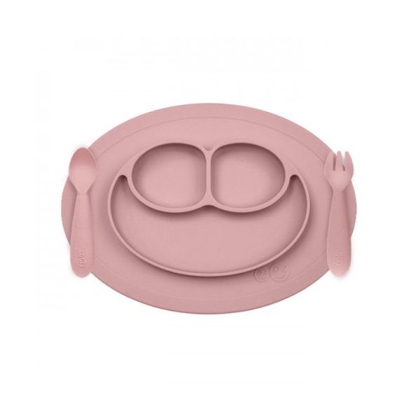 ezpz Mini Conjunto de Alimentação - Rosa Nórdico