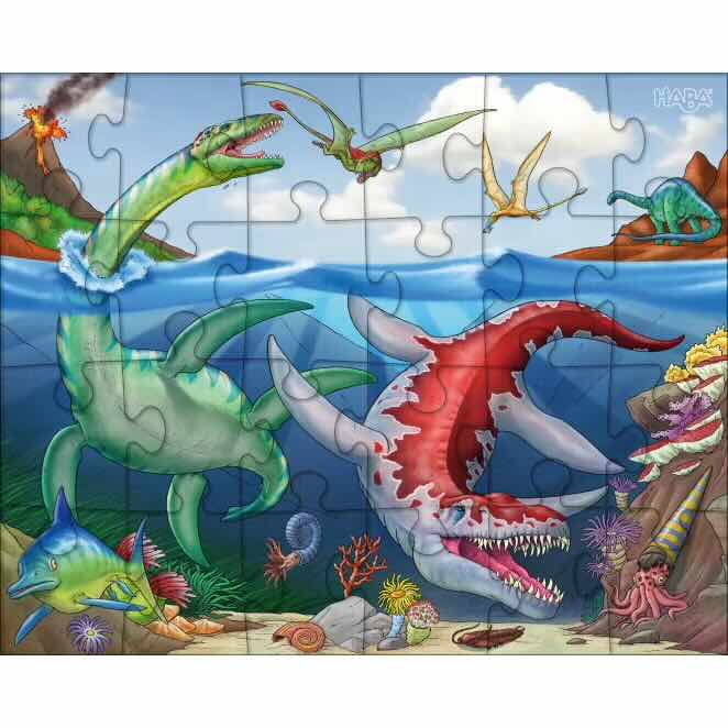 Haba - Puzzles De Dinossauros