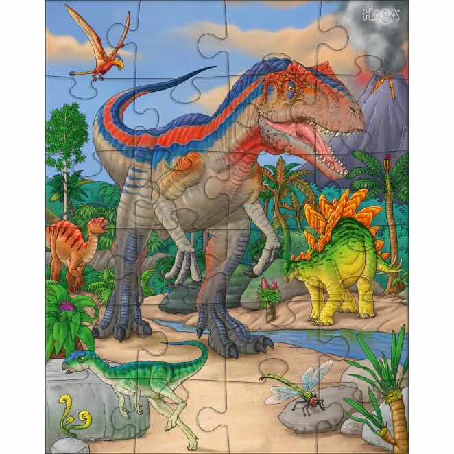 Haba - Puzzles De Dinossauros