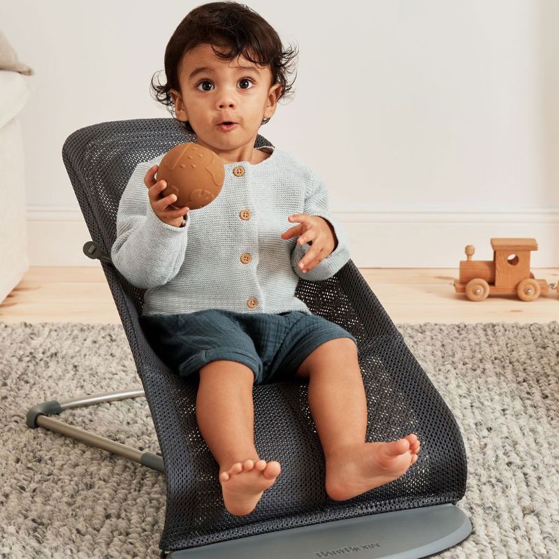 BabyBjorn Espreguiçadeira Bliss Mesh - Antracita