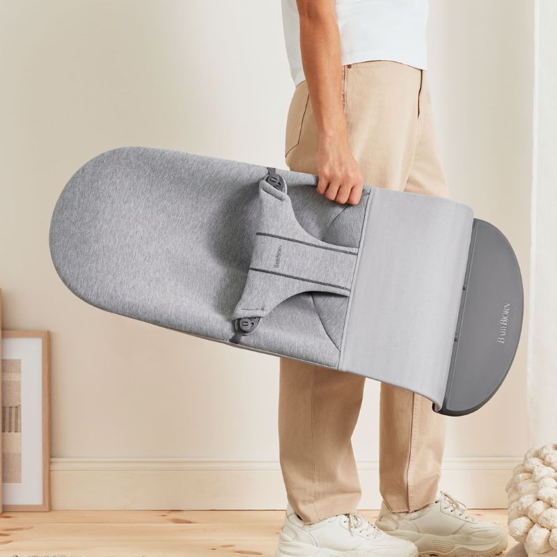 BabyBjorn Espreguiçadeira Bliss 3D Jersey - Light Gris