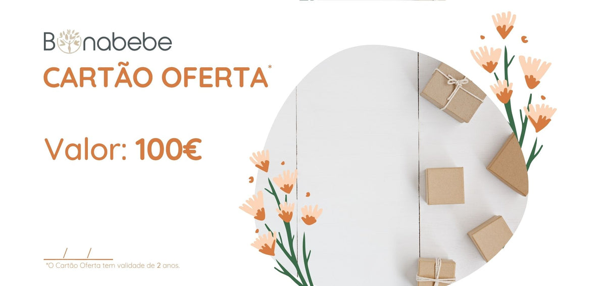 Cartão de Oferta/Cartão Presente/Cheque Prenda/Gift Card - 100€