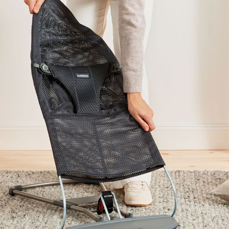 BabyBjorn Espreguiçadeira Bliss Mesh - Antracita