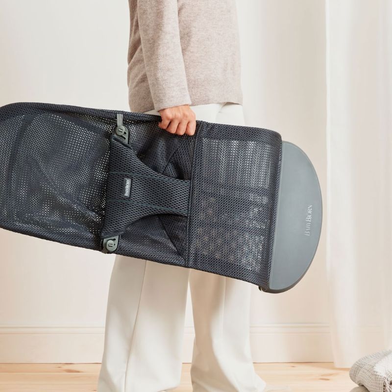 BabyBjorn Espreguiçadeira Bliss Mesh - Antracita