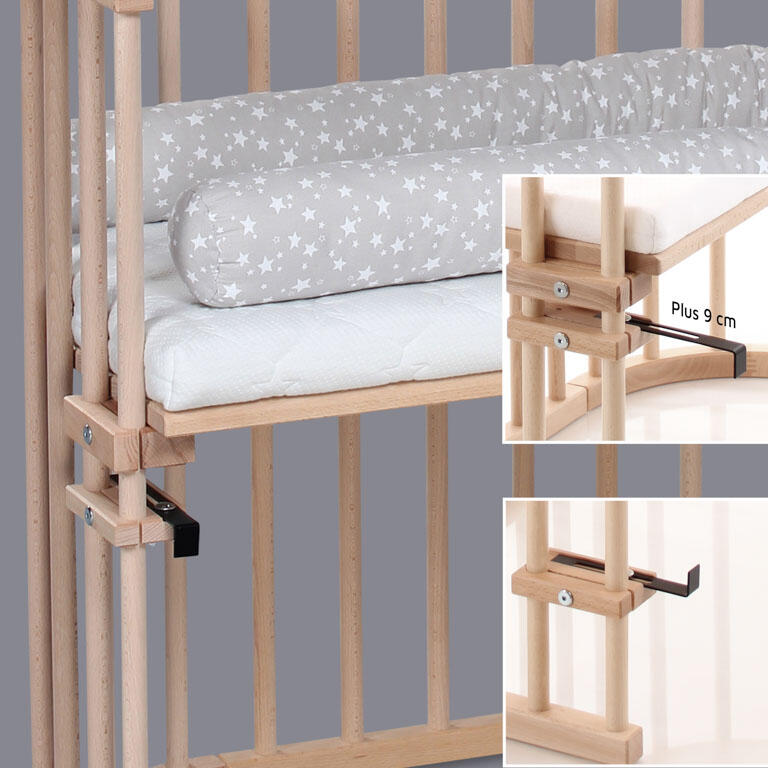 Babybay Cama Co-Sleep Original - natural sem tratamento