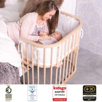 Babybay Cama Co-Sleep Original - lacado natural