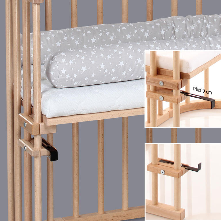 Babybay Cama Co-Sleep Original - lacado natural