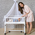 Babybay Cama Co-Sleep Original - lacado branco