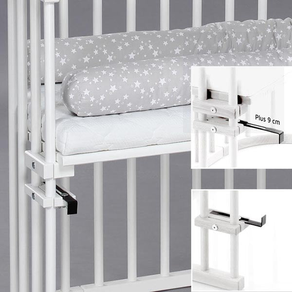Babybay Cama Co-Sleep Original - lacado branco