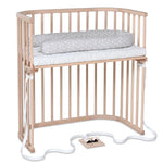 Babybay Cama Co-Sleep Boxspring - natural sem tratamento
