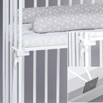 Babybay Cama Co-Sleep Boxspring - lacado branco
