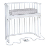 Babybay Cama Co-Sleep Boxspring - lacado branco