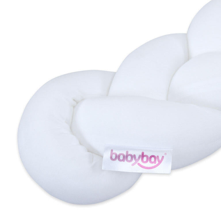 Babybay Rolo Trançado para todos os modelos - branco