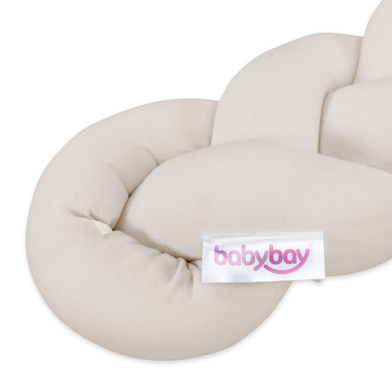 Babybay Rolo Trançado para todos os modelos - creme