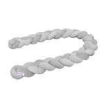 Babybay Rolo Trançado para todos os modelos - cinza claro mesclado