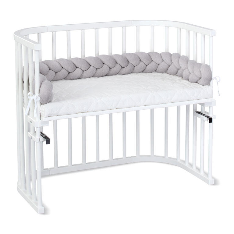 Babybay Rolo Trançado para todos os modelos - cinza claro mesclado