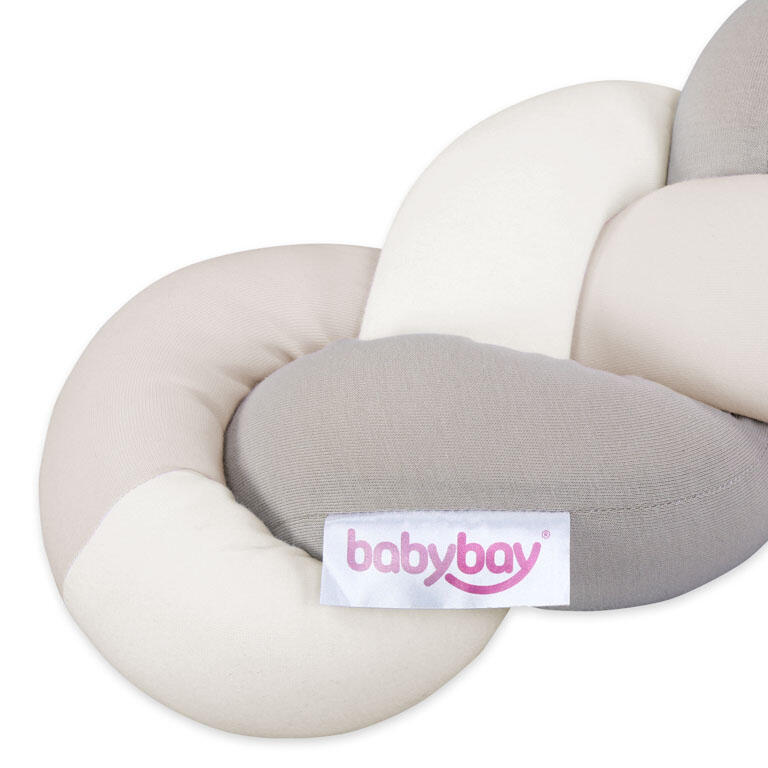 Babybay Rolo Trançado para todos os modelos - ivory/beige/creme