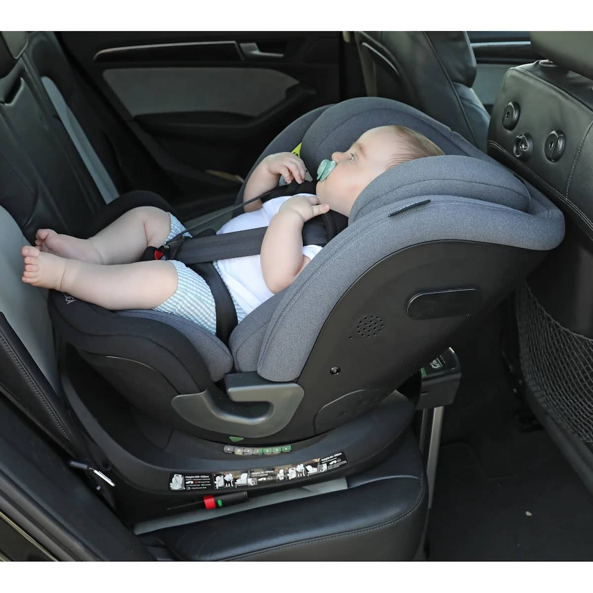 Bebecar Cadeira Auto E-Rodeá i-Size - Preto/Cinza