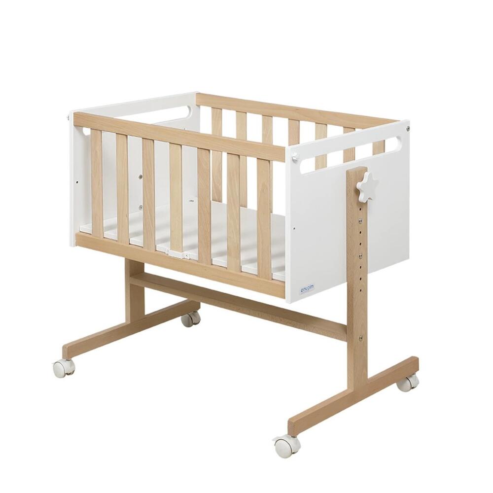Cama Co-Sleep You & Me Plus da Micuna - Branco/Natural