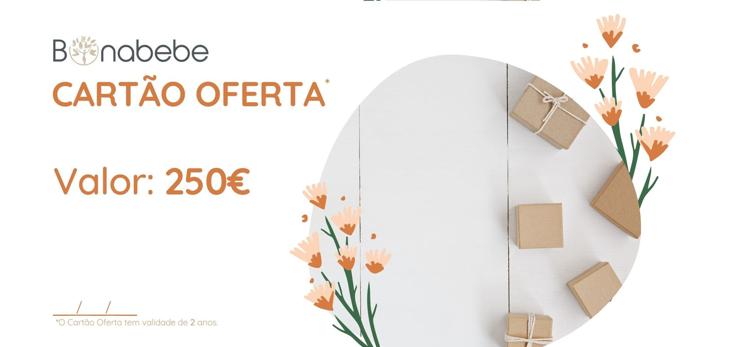 Cartão de Oferta/Cartão Presente/Cheque Prenda/Gift Card - 250€