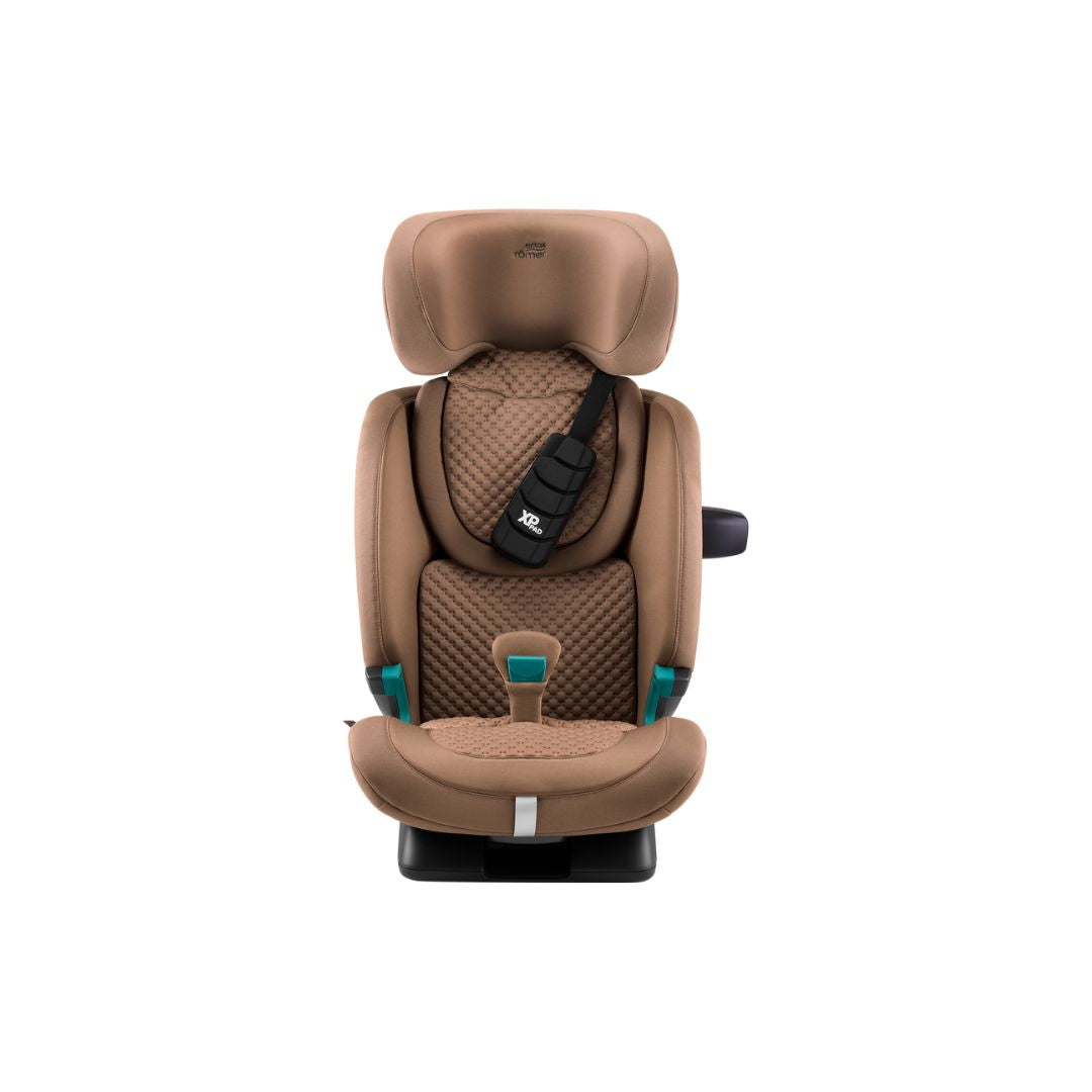 Cadeira Auto Advansafix PRO da Britax Romer - Warm Caramel dos 15 meses a 12 anos - LUX