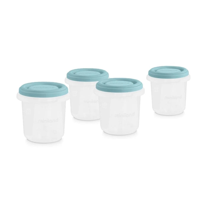 Miniland Conjunto de 4 Recipientes 250ml - Ocean
