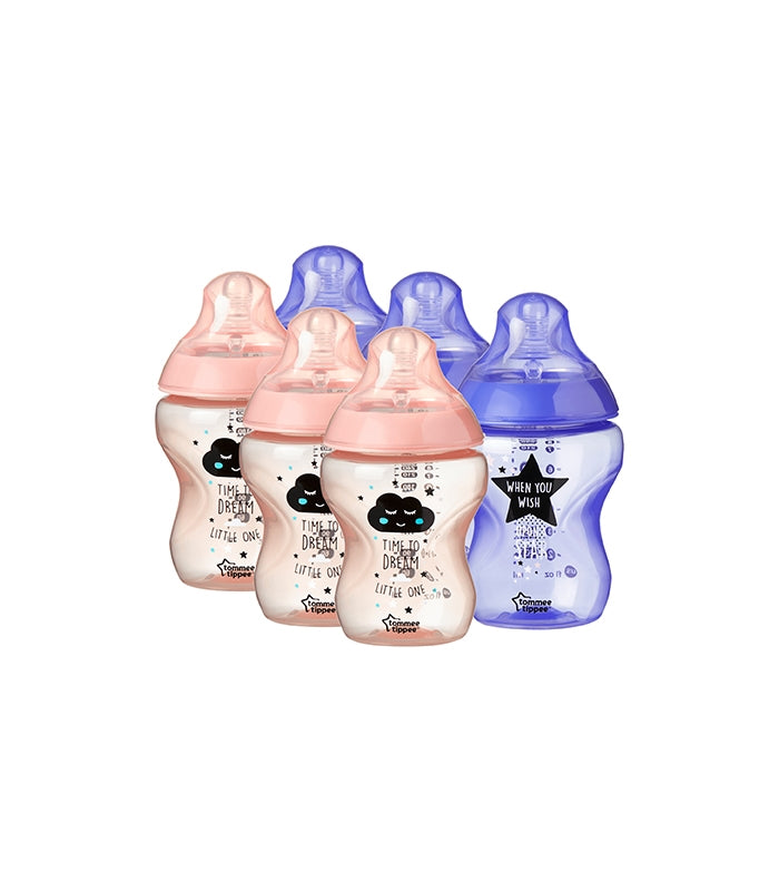 Tommee Tippee Biberão 260ml x6 Catch Me Quick Menina