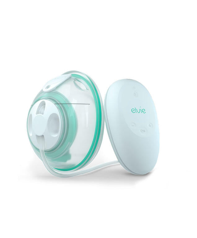 Bomba Tira Leite Elétrica Stride da Elvie - Individual - Silenciosa, Portátil, mãos-livres, fácil de montar e de limpar e controlo por app
