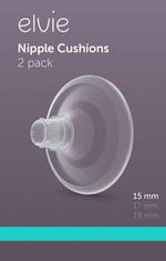 Elvie 2 Almofadas de Silicone para Bombas Stride e Pump - Tamanho M (17mm)
