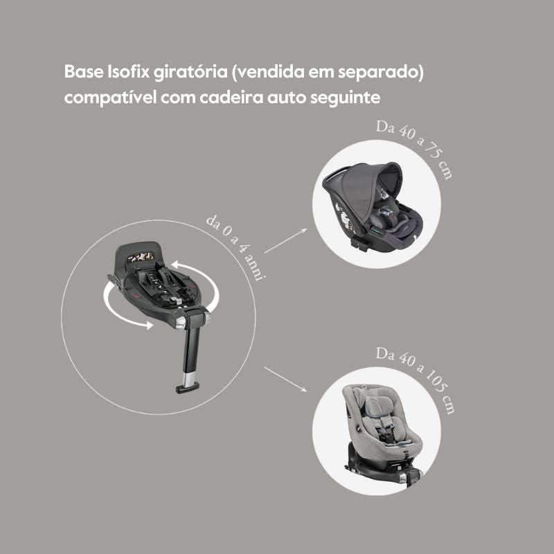 Carrinho de Bebé Inglesina Aptica System Quattro - Vicuna Beige