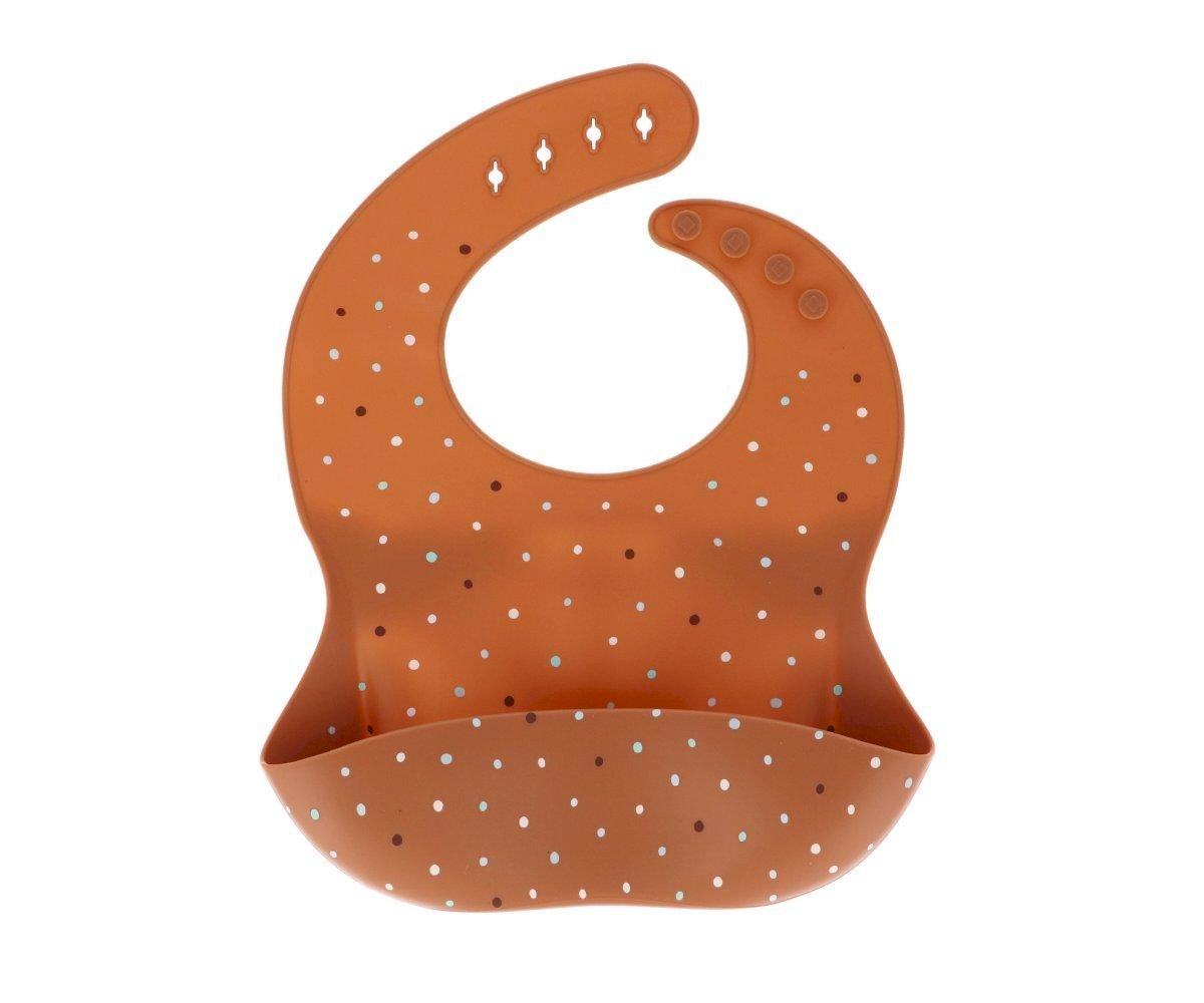 Tutete Babete em Silicone - Dots Brown